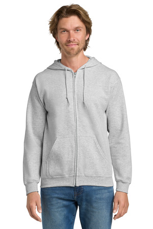 Gildan ® - Heavy Blend™ Full-Zip Hooded Sweatshirt. 18600 — Ash