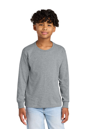 Jerzees ® Youth Dri-Power ® 50/50 Cotton/Poly Long Sleeve 29BL — Athletic Heather