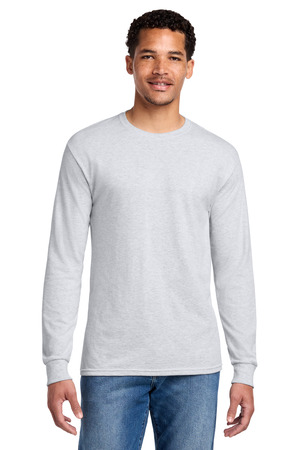 Jerzees ® - Dri-Power ® 50/50 Cotton/Poly Long Sleeve T-Shirt. 29LS — Ash