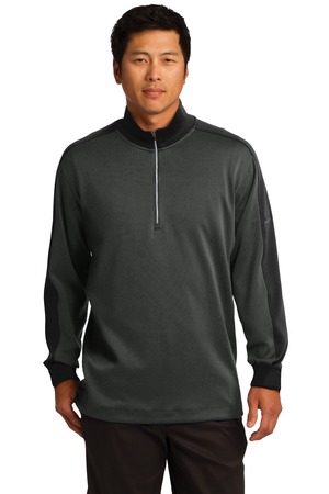 Nike Dri-FIT 1/2-Zip Cover-Up. 578673 — Anthracite Heather/ Black