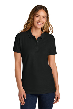 Gildan Softstyle ® Women's Pique Polo 64800L — Black