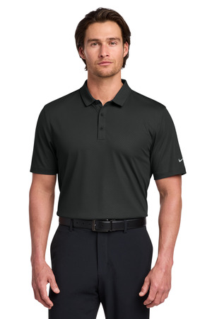 Nike Dri-FIT Embossed Tri-Blade Polo. 838964 — Black