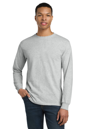Gildan ® - DryBlend ® 50 Cotton/50 Poly Long Sleeve T-Shirt. 8400 — Ash Grey