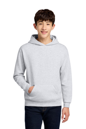 Jerzees ® - Youth NuBlend ® Pullover Hooded Sweatshirt. 996Y — Ash