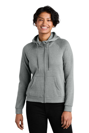 Allmade ® Women's Organic CVC Fleece Full-Zip Hoodie AL5003