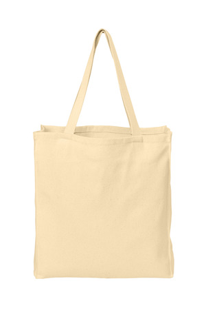 Port Authority ® Ideal Twill Over-the-Shoulder Grocery Tote. B110 — Natural