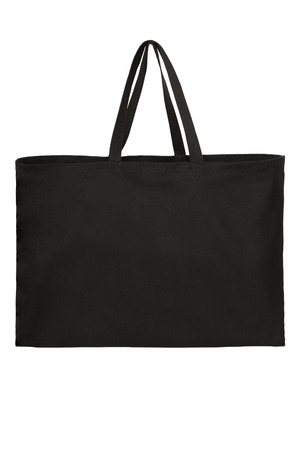 Port Authority ® - Ideal Twill Jumbo Tote. B300 — Black