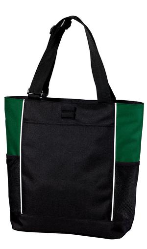 Port Authority ® Panel Tote. B5160 — Black/ Hunter