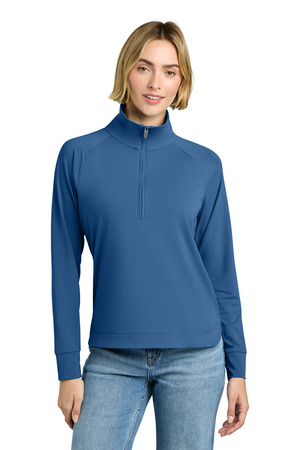 Brooks Brothers ® Women's Luxe Performance 1/4-Zip BB18215 — Charter Blue
