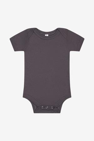 BELLA+CANVAS ® Infant Jersey Short Sleeve One Piece BC100B — Asphalt