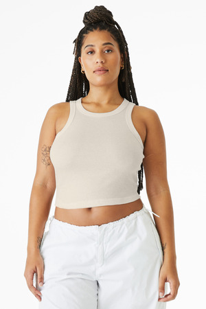BELLA+CANVAS ® Women's Micro Rib Racer Tank BC1019
