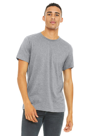BELLA+CANVAS ® Unisex Heather CVC Short Sleeve Tee. BC3001CVC — Athletic Heather