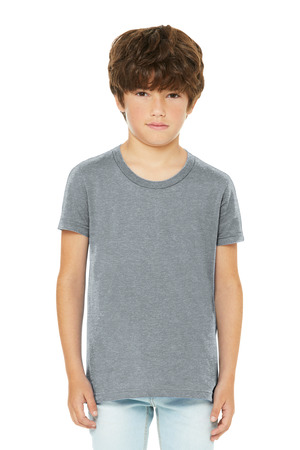 BELLA+CANVAS ® Youth Heather CVC Tee BC3001YCVC — Athletic Heather