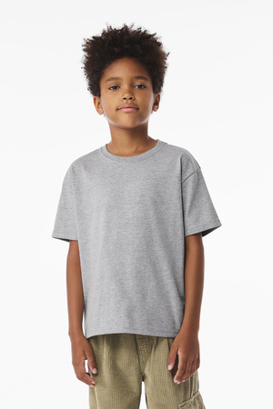 BELLA+CANVAS ® Youth 6-Ounce Heavyweight Tee BC3010Y — Athletic Heather