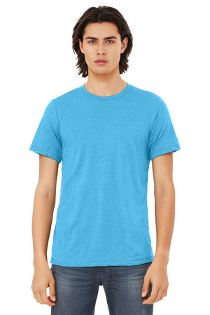 BELLA+CANVAS ® Unisex Triblend Short Sleeve Tee. BC3413 — Aqua Triblend