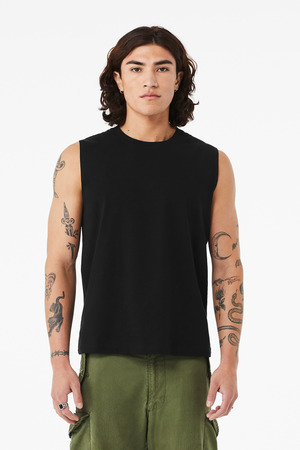 BELLA+CANVAS ® Unisex Jersey Muscle Tank BC3483 — Black