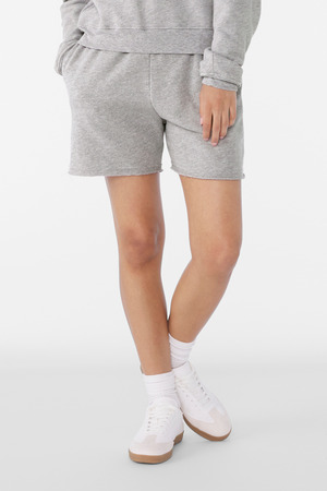 BELLA+CANVAS ® Women's Cutoff Sweatshort BC3787 — Athletic Heather