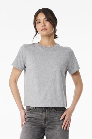 BELLA+CANVAS ® Women's 6-Ounce Heavyweight Tee BC6110 — Athletic Heather