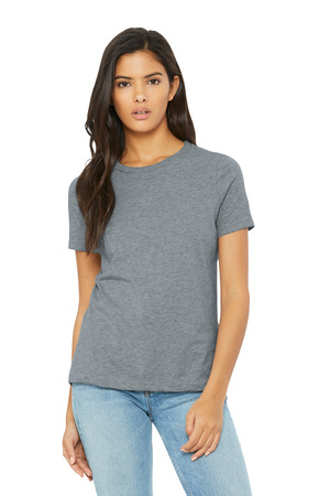 BELLA+CANVAS ® Women's Relaxed CVC Tee BC6400CVC — Athletic Heather