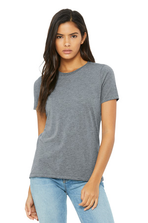 BELLA+CANVAS ® Women's Relaxed Triblend Tee BC6413 — Athletic Grey Triblend