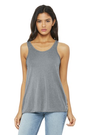 BELLA+CANVAS ® Women's Flowy Racerback Tank. BC8800 — Athletic Heather