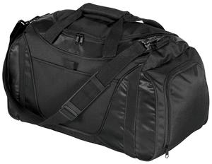 Port Authority ® - Small Two-Tone Duffel. BG1040 — Black/ Black