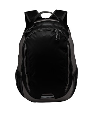 Port Authority ® Ridge Backpack. BG208 — Black/ Dark Charcoal