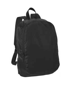 Port Authority ® Crush Ripstop Backpack BG213 — Black