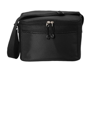 Port Authority ® 6-Can Cube Cooler. BG512 — Black/ Black