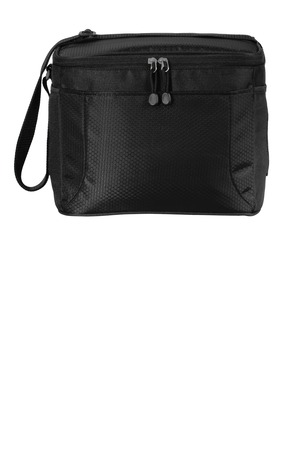 Port Authority ® 12-Can Cube Cooler. BG513 — Black/ Black