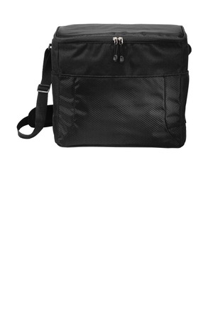 Port Authority ® 24-Can Cube Cooler. BG514 — Black/ Black
