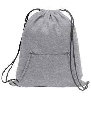 Port & Co ® Core Fleece Sweatshirt Cinch Pack. BG614 — Athletic Heather