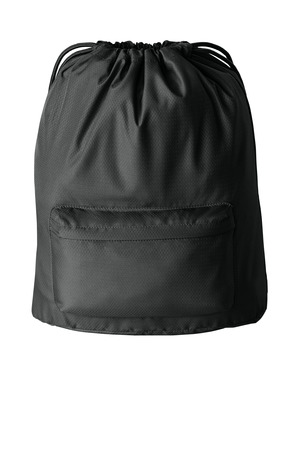 Port Authority ® Diamond Pocket Cinch BG637 — Deep Black