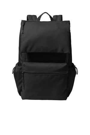 Port Authority ® Matte Oxford Backpack BG940 — Deep Black