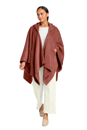 Port Authority ® Dream Plush Open Hoodie BP44 — Canyon Clay
