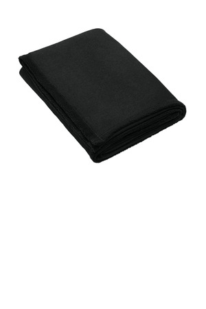Port Authority ® Arc Sweater Fleece Blanket BP46 — Deep Black