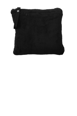 Port Authority ® Packable Travel Blanket. BP75 — Black