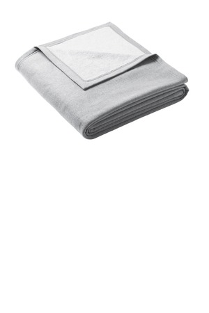 Port & Co ® Oversized Core Fleece Sweatshirt Blanket BP79 — Athletic Heather