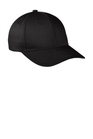 Port Authority ® Snapback Fine Twill Cap C801 — Black