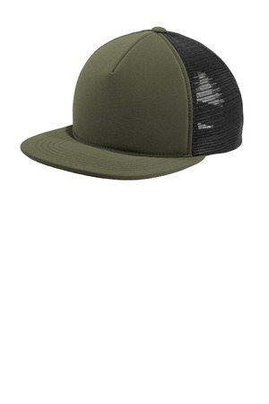 Port Authority ® Flexfit 110 ® Foam Outdoor Cap. C937 — Army Green/ Black