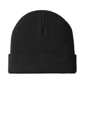 Port Authority ® Knit Cuff Beanie C939 — Black