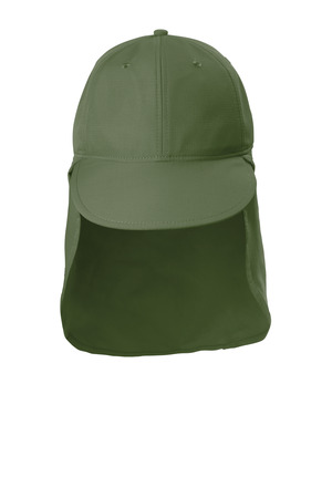 Port Authority ® Outdoor UV Sun Shade Cap C949 — Olive Leaf