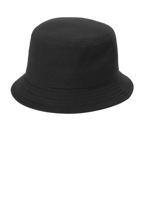 Port Authority ® Twill Short Brim Bucket Hat C976 — Black