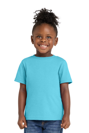 Port & Co ® Toddler Core Cotton Tee. CAR54T — Aquatic Blue