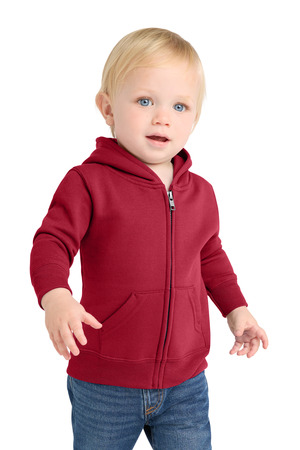 Port & Co ® Infant Core Fleece Full-Zip Hooded Sweatshirt. CAR78IZH
