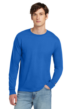 Champion ® Jersey Long Sleeve Tee CC8C — Athletic Royal