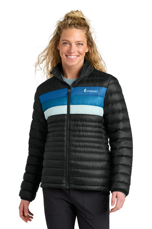 Cotopaxi ® Women's Fuego Down Jacket COTOW1688 — Black/ Atlantic