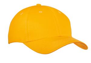 Port Authority ® Six-Panel Twill Cap. CP80 — Athletic Gold
