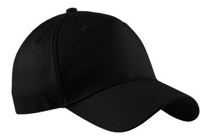 Port Authority ® Five-Panel Twill Cap. CP86 — Black