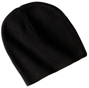Port Authority ® 100% Cotton Beanie. CP95 — Black
